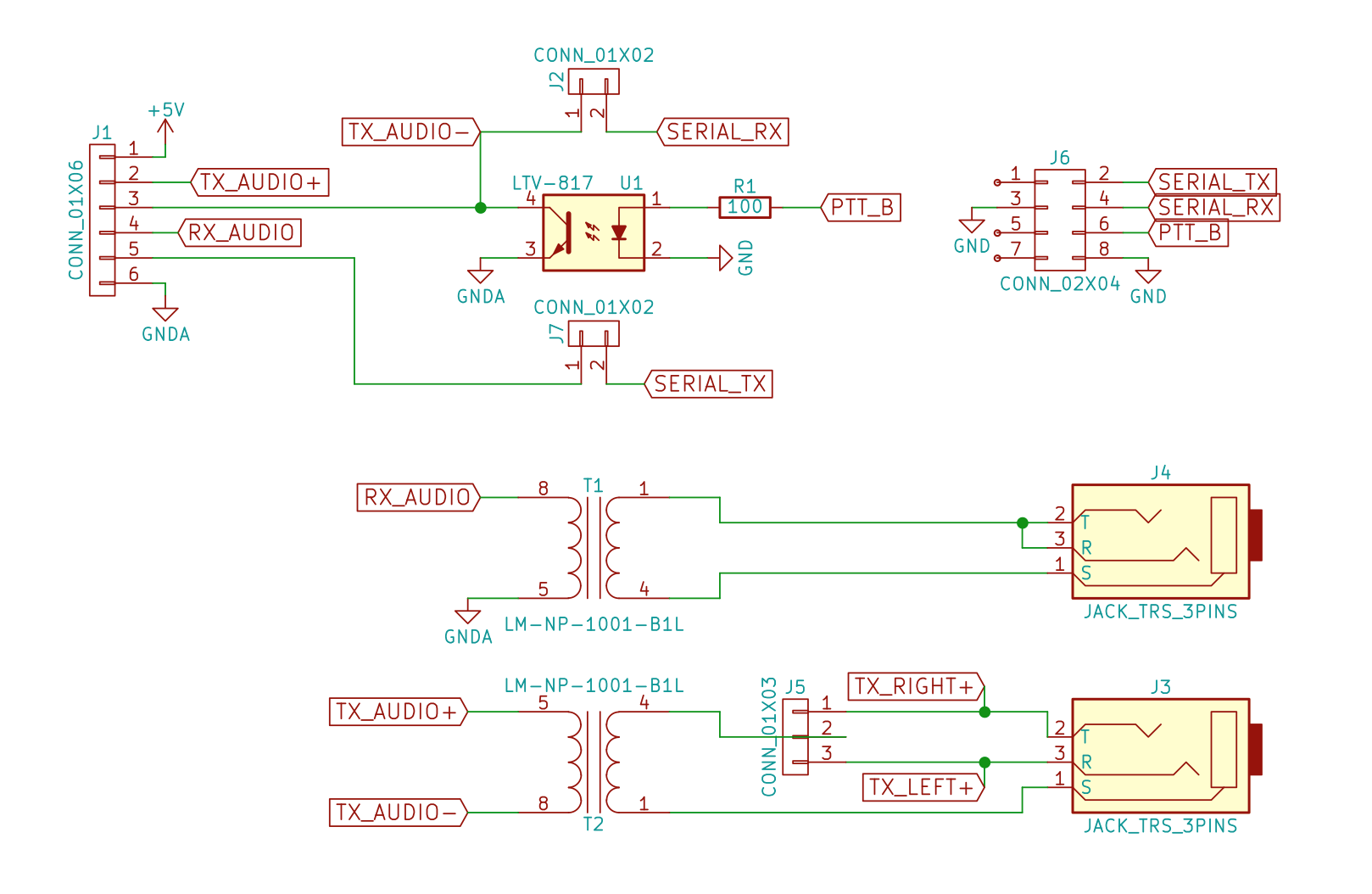 Baofeng interface schematic