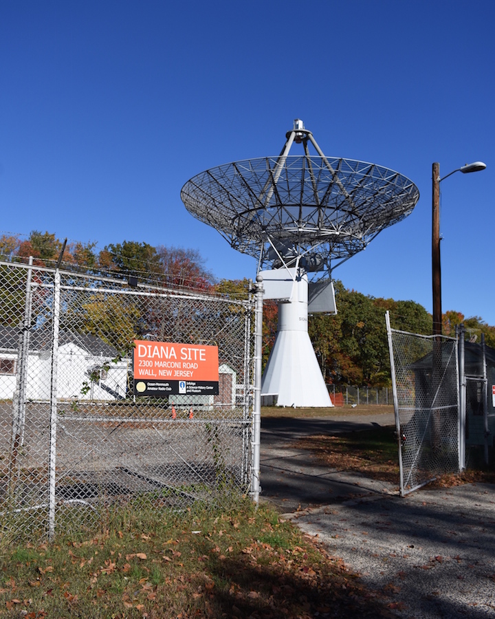 TLM-18 Dish at the Project Diana site